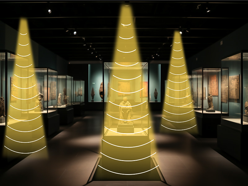 博物館場景應(yīng)用定向音箱