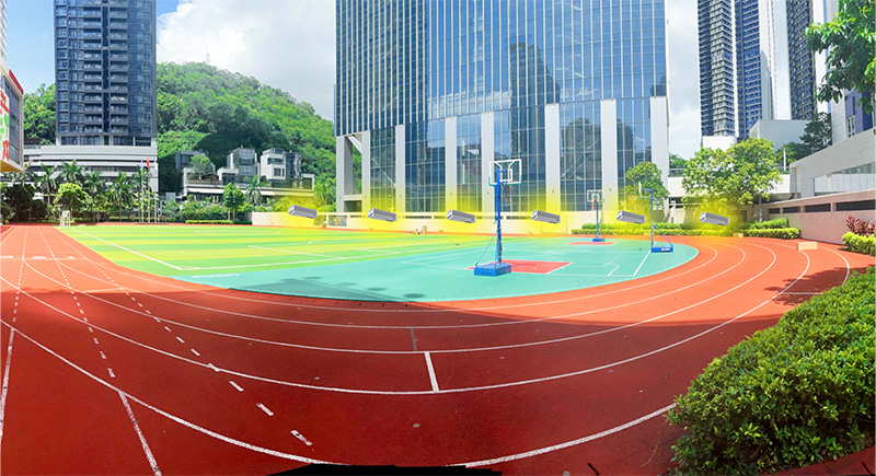 學校操場部署安靜操場系統(tǒng)