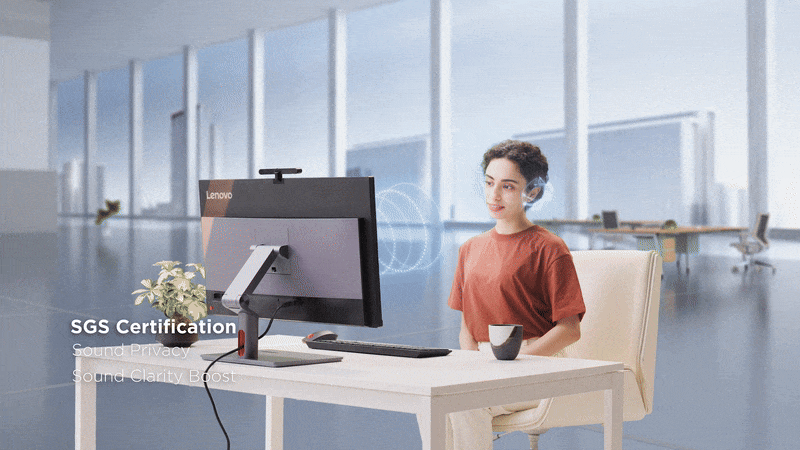 ThinkCentre M90a Pro Gen 6搭載的清聽聲學(xué)聚音屏技術(shù)