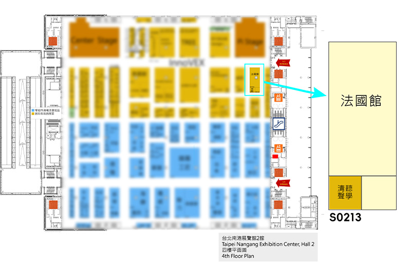 清聽聲學展位圖