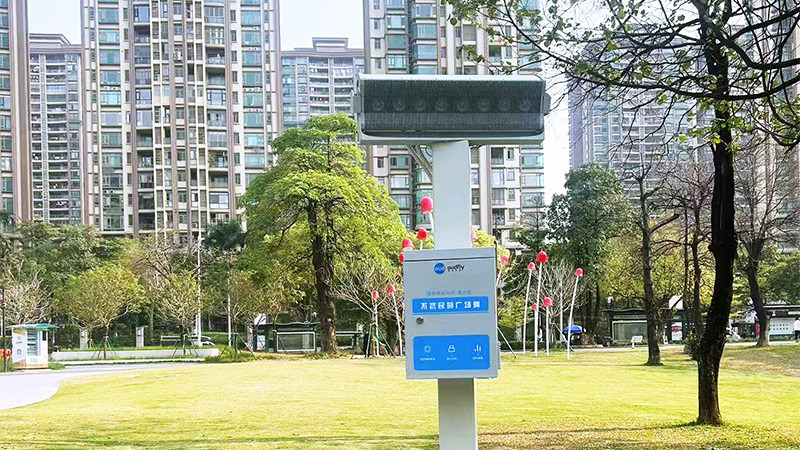 廣東佛山樂從社區的智慧廣場舞系統