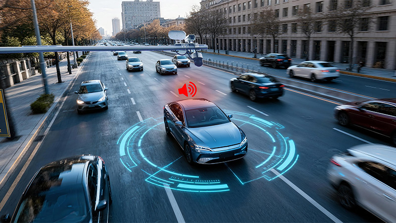 清聽聲學違法鳴笛、炸街車抓拍系統